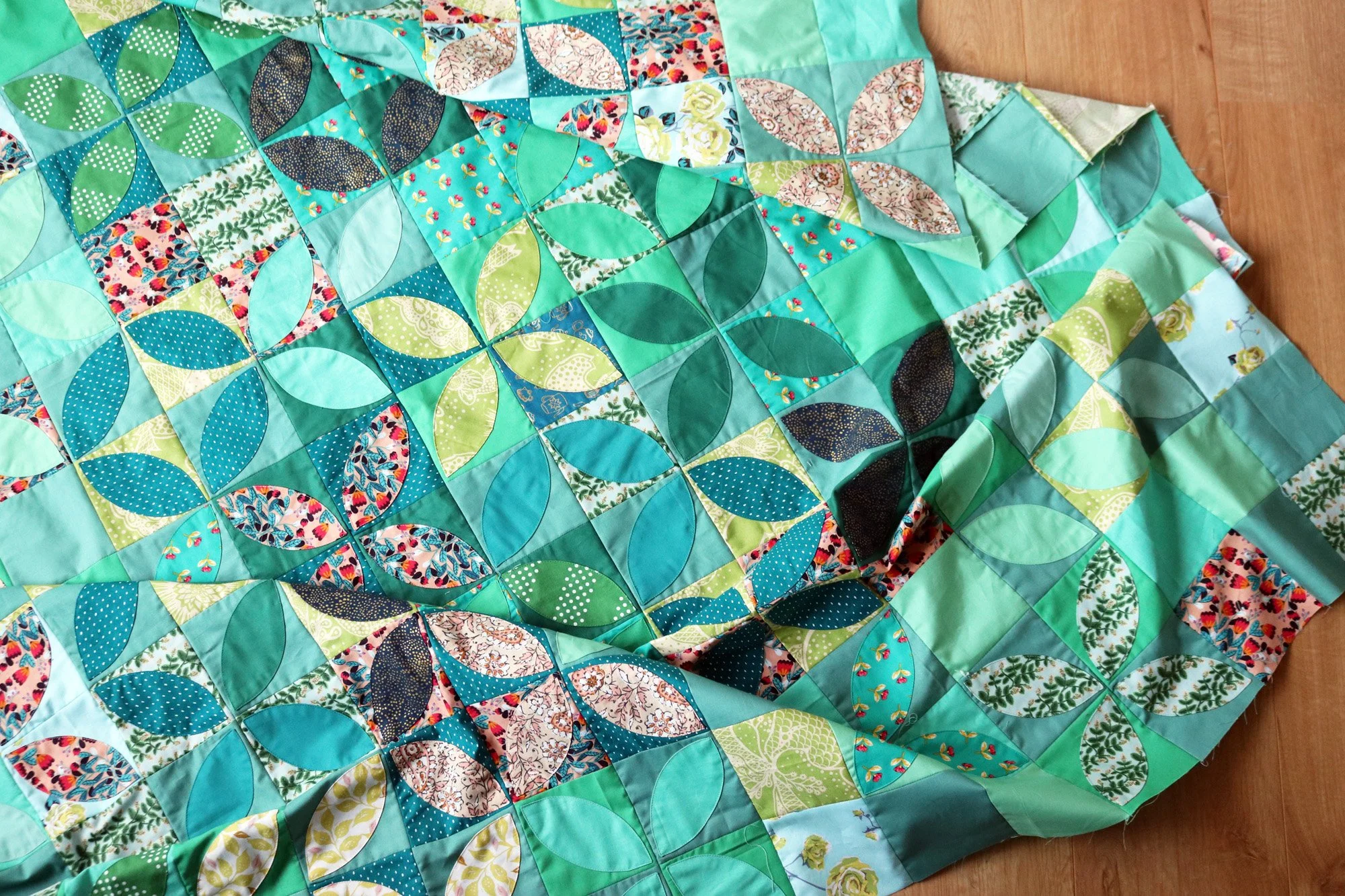 Wild Oranges: Sew Quadrant 4 — Stitched in Color